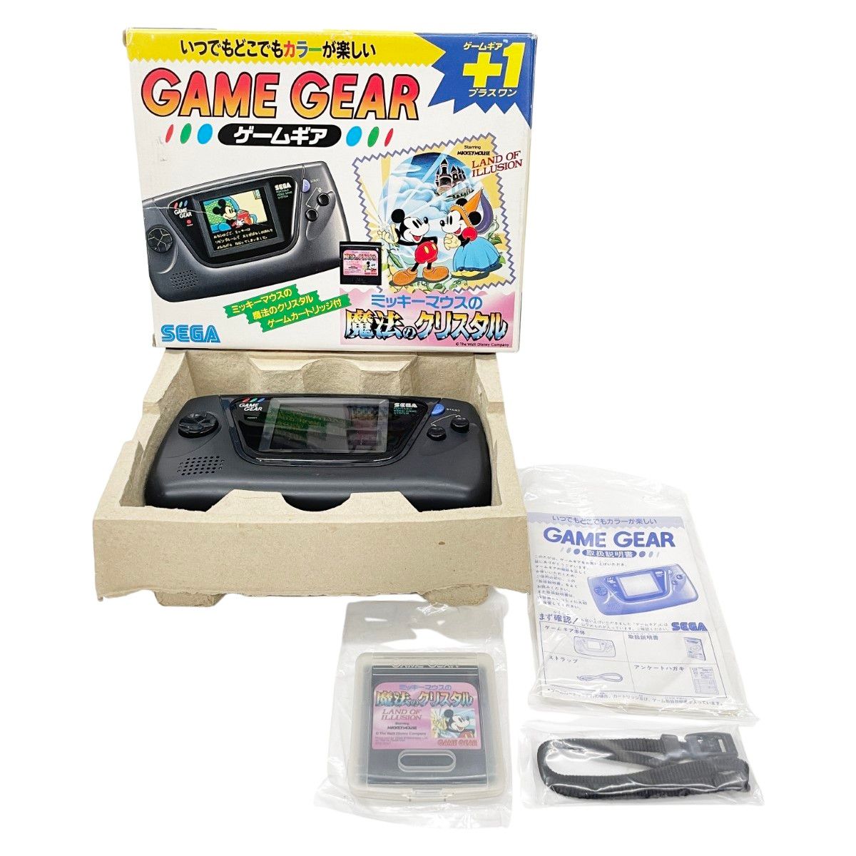 〇〇SEGA セガ ゲームギア GAMEGEAR 1 ミッキーマウスの魔法のクリスタル
