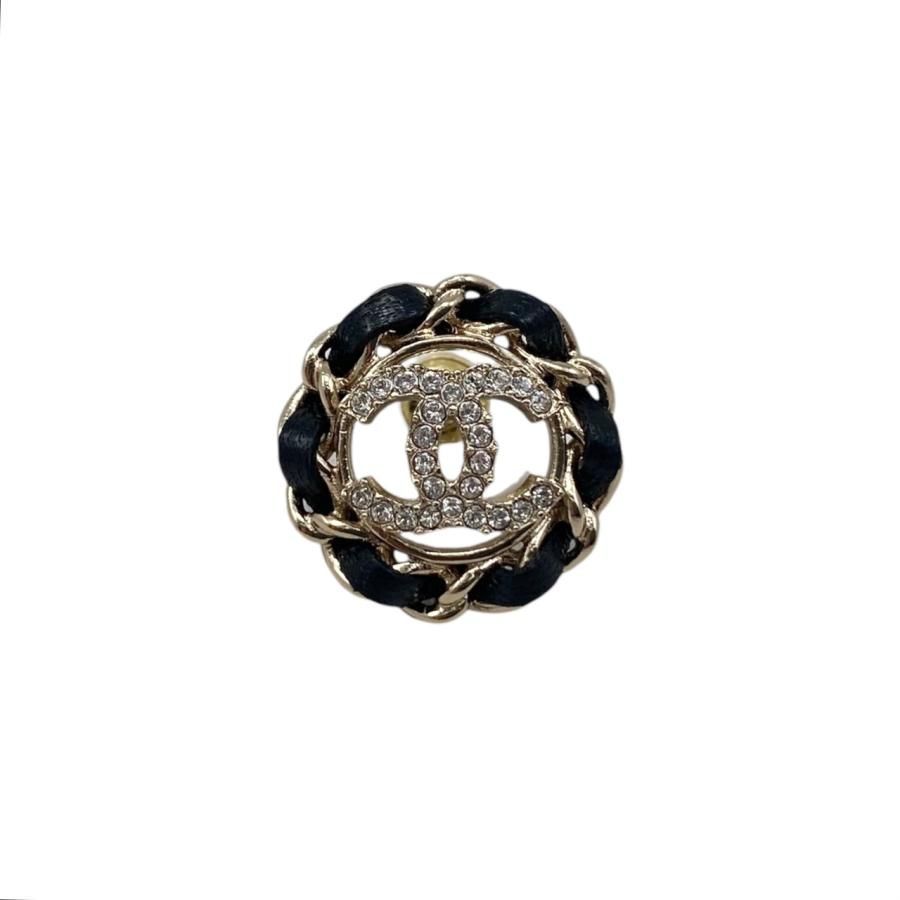 CHANEL シャネル メタル ラムスキン ラウンドピアス 楽天市場】CHANEL(シャネル) ココマーク ラウンド ピアス メタル