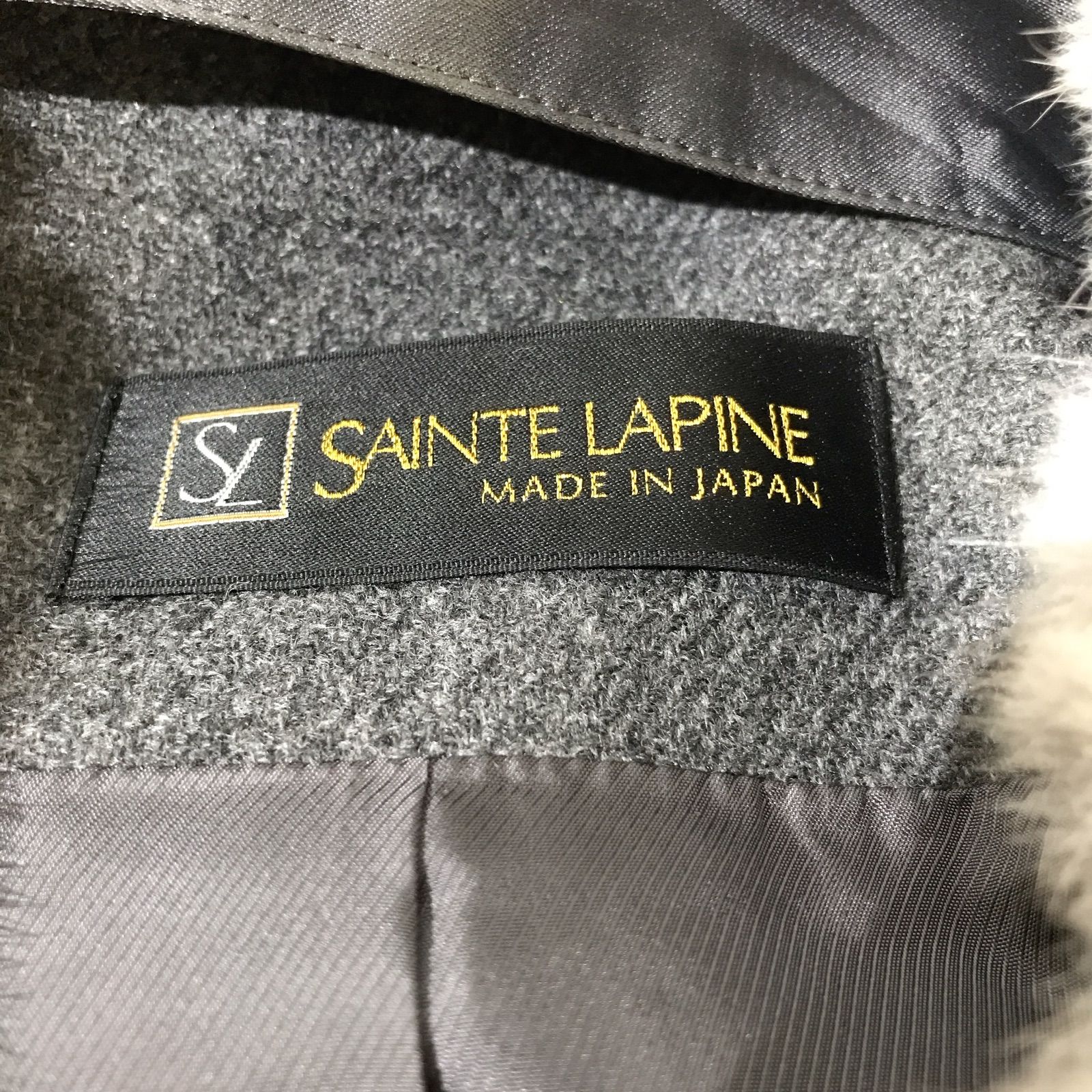 美品】sainte lapine サントラピーヌ アウター コート カシミヤ ミンク