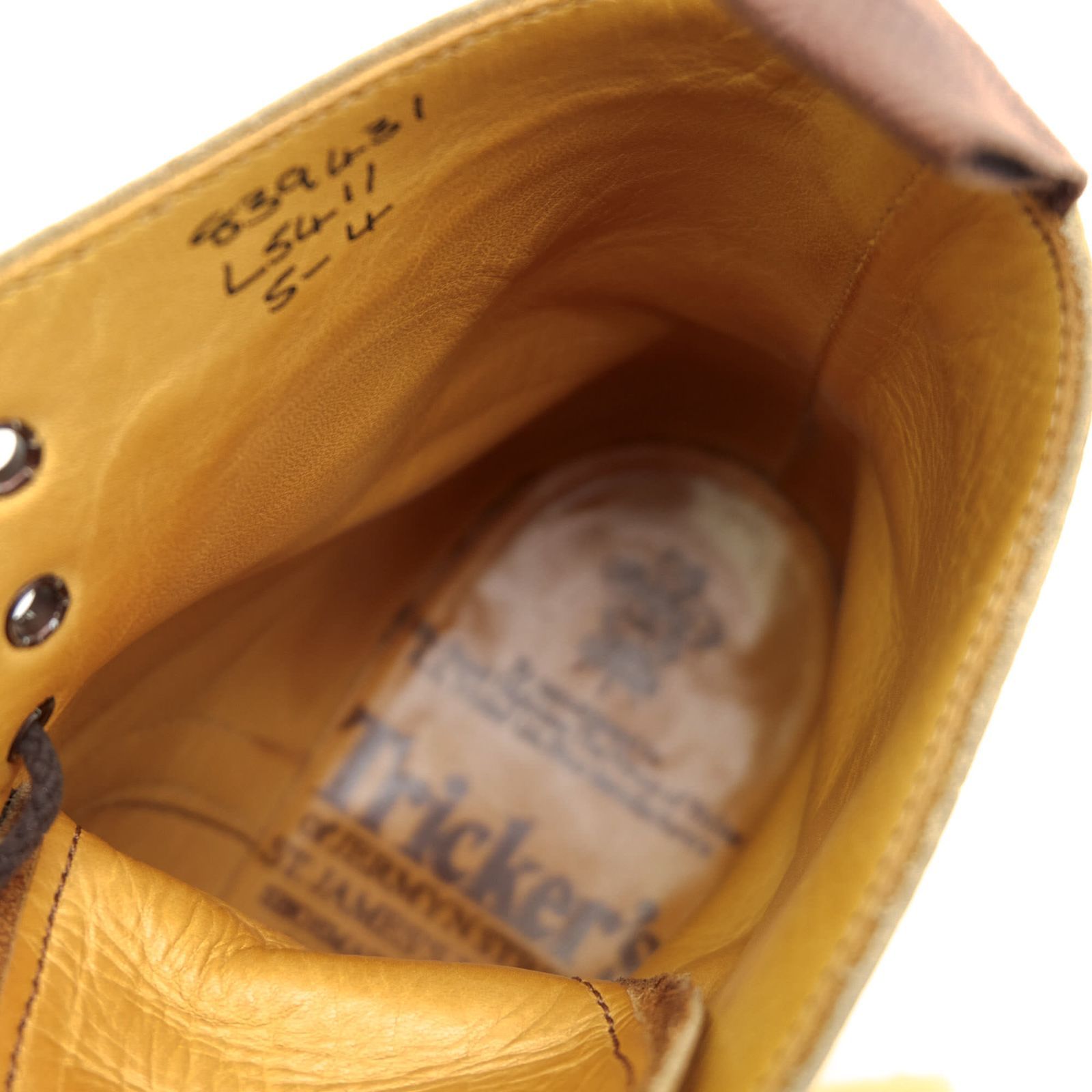 トリッカーズ/Tricker's レースアップブーツ シューズ 靴 レディース 女性 女性用レザー 革 本革 ブラウン 茶 L5411 メダリオン カントリーブーツ ウイングチップ ウイングチップ グッドイヤーウェルト製法