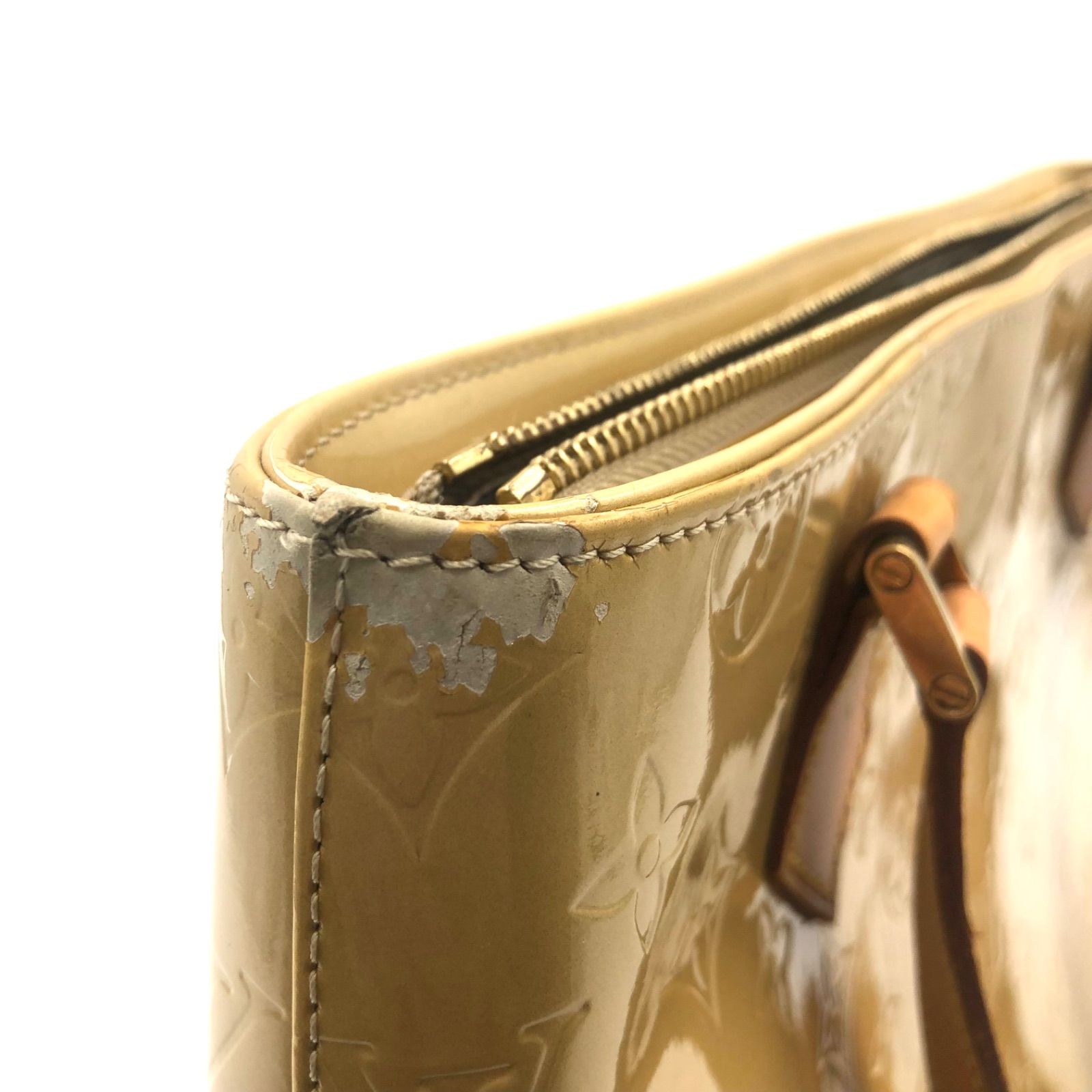 LOUIS VUITTON ルイヴィトン モノグラム ヴェルニ ベージュ 