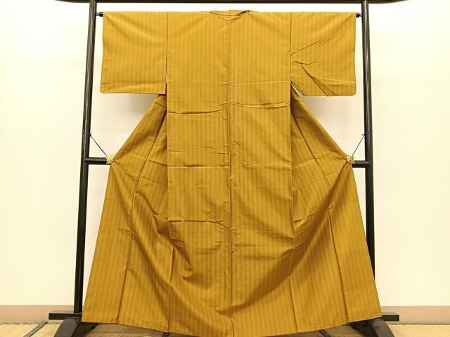 平和屋着物○本場黄八丈 平織 紬 縞 正絹 逸品 BAAT0842yc - メルカリ 