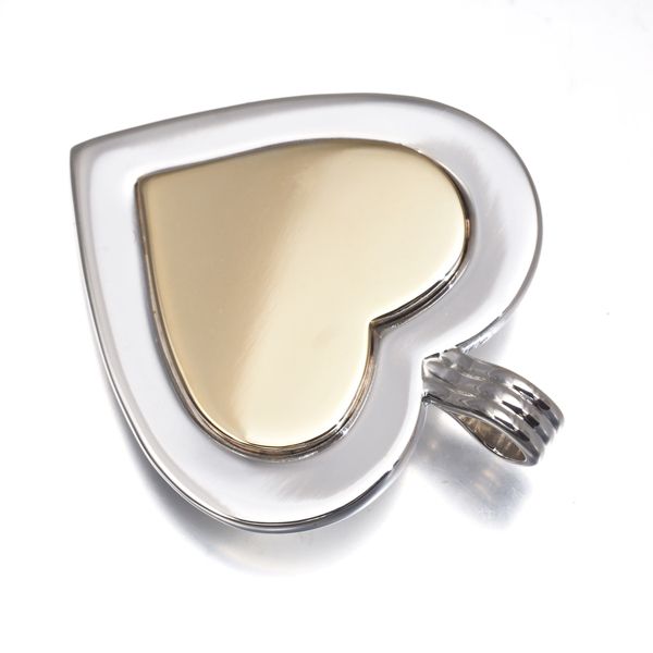 利便性の高い ティファニー ペンダントトップ ハート コンビカラー シルバー 925 174883 参加しやすい