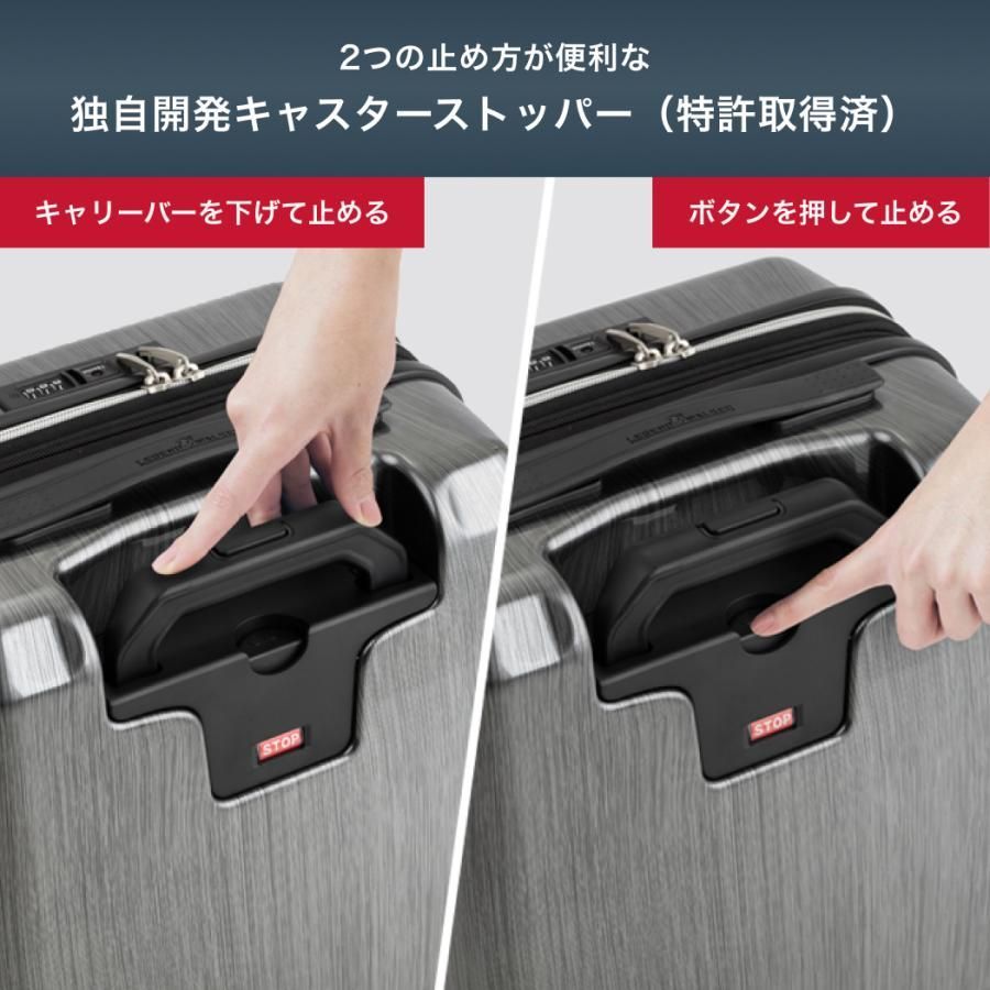 スーツケース ファスナータイプ