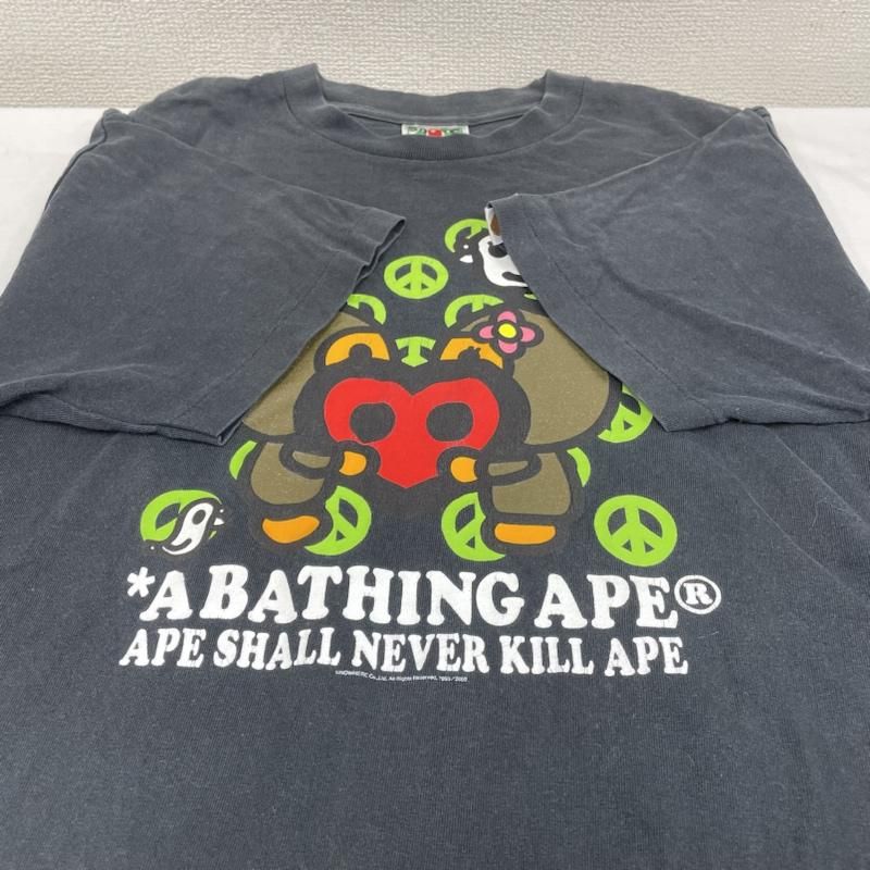 A BATHING APE アベイシングエイプ Tシャツ 半袖 マイロ & リサ