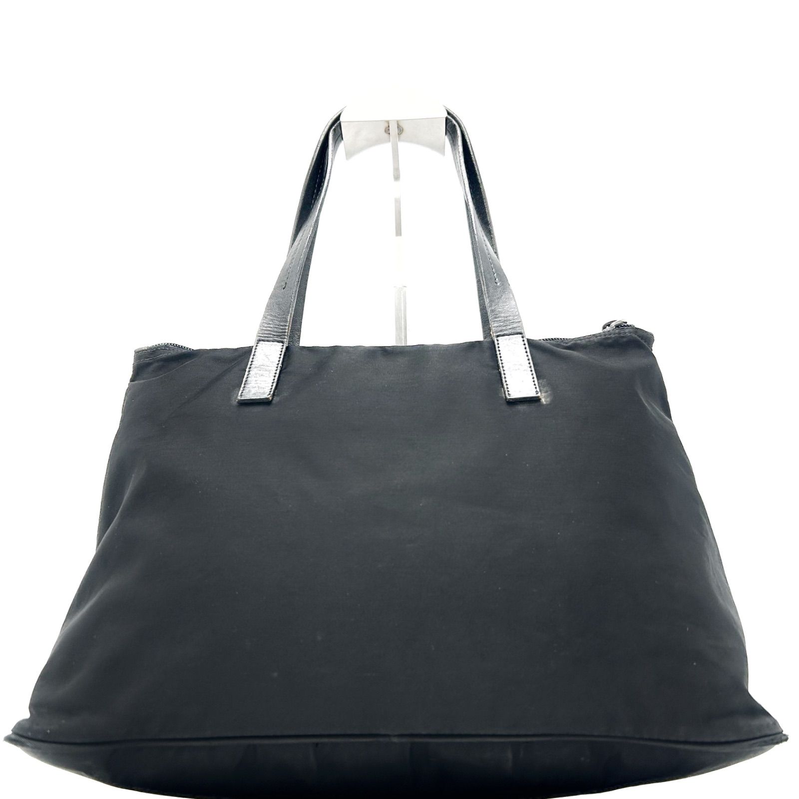 【良品レア】PRADA プラダ トートバッグ 黒 三角プレート 白タグ PRADA プラダ トートバッグ 三角プレート 白タグ165｜Yahoo