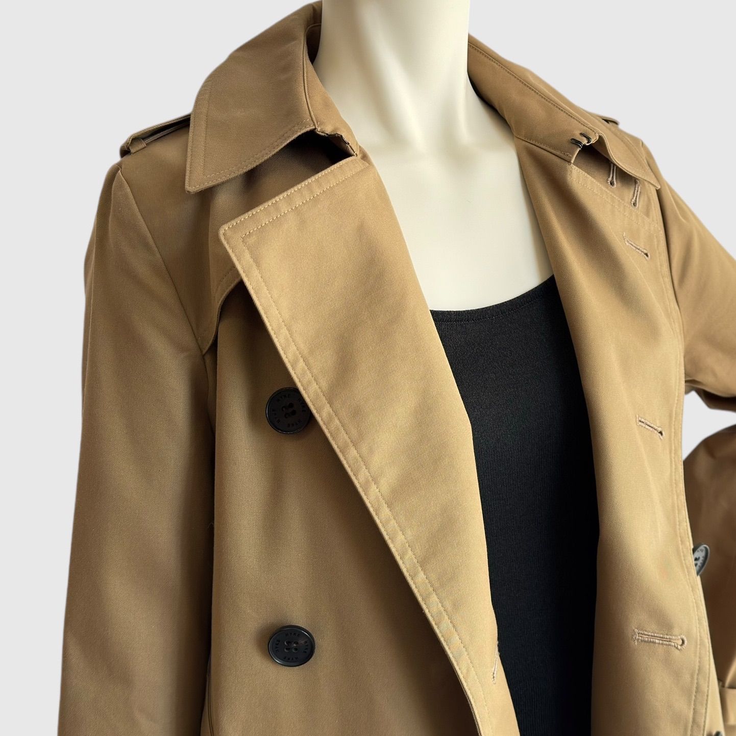 HYKE トレンチコートレディースベージュロングコートコート