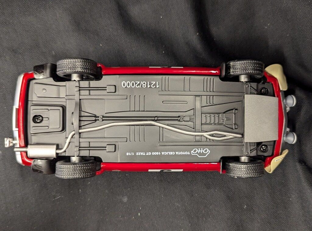 OttO mobile 1/18 トヨタ セリカ 1600GT TA22 RAC 1973 (レッド