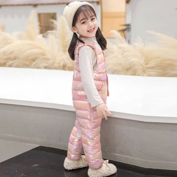 キッズ ダウンベスト 女の子 ロンパース 大人用 すみっこぐらしt