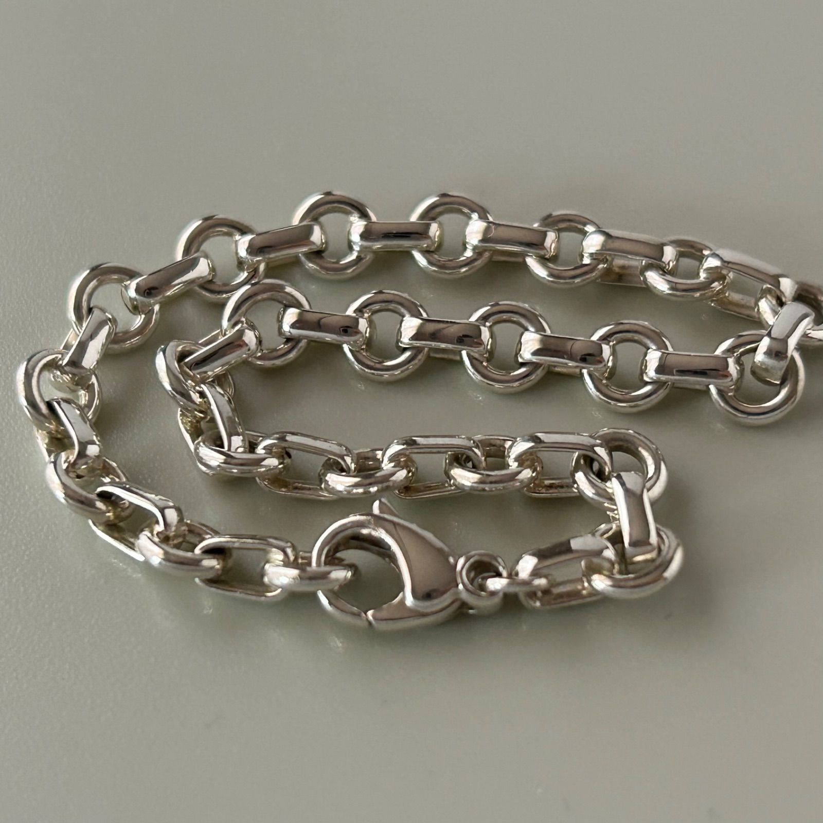 ティファニーTIFFANY ドーナツチェーンブレスレット Ag925 ビンテージ