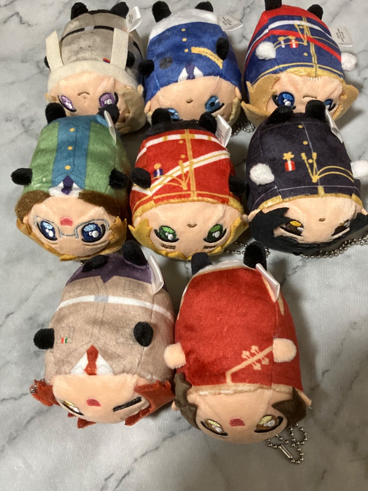 ヘタリア World☆Stars パペラ フィンガーマスコット枢軸 連合 全種