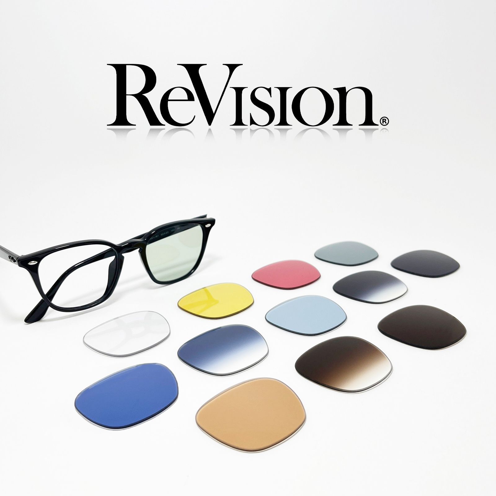 ReVision リビジョン x RayBan レイバン CLUBMASTER クラブマスター