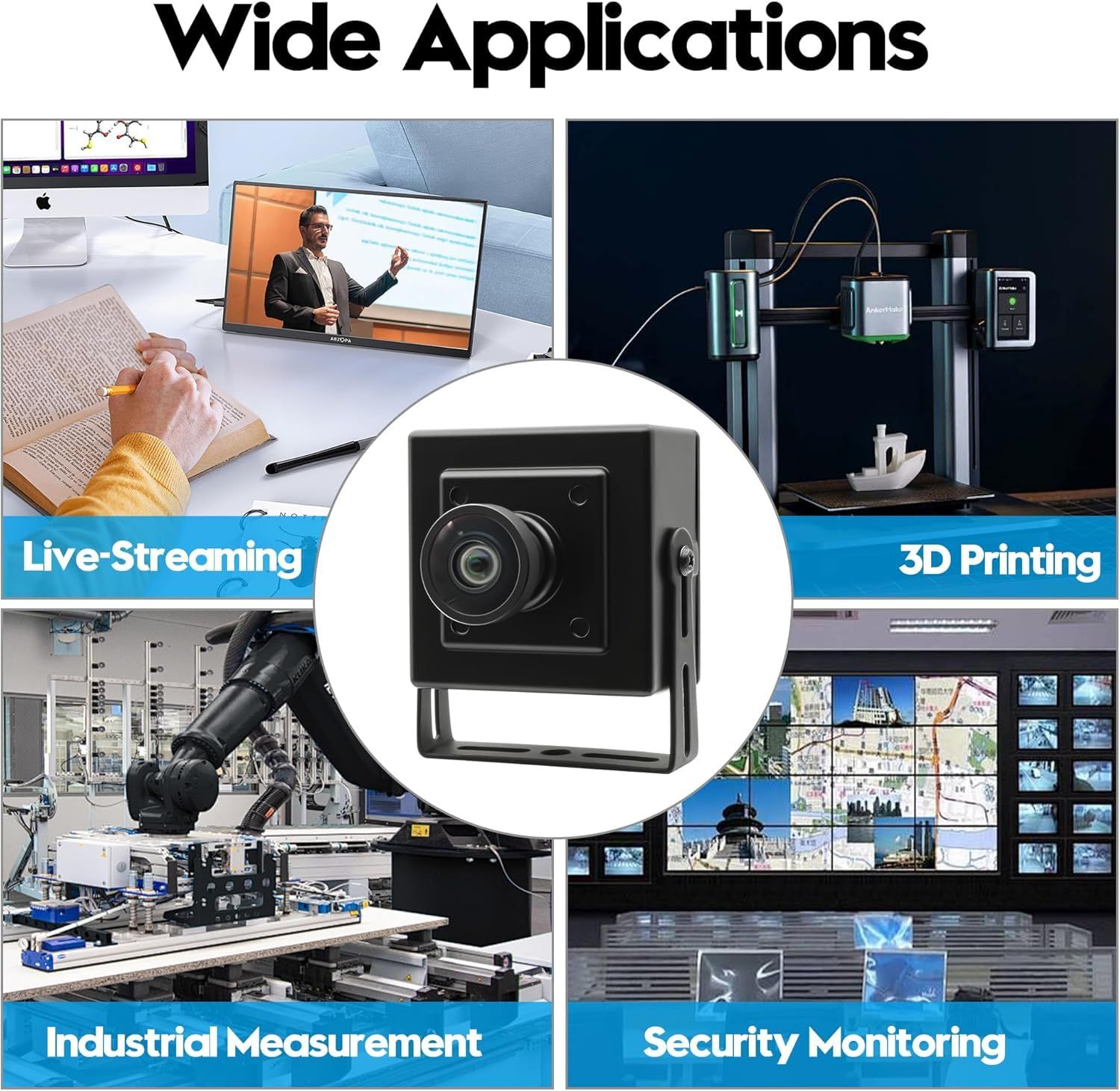 CMOSセンサーウェブカメラ