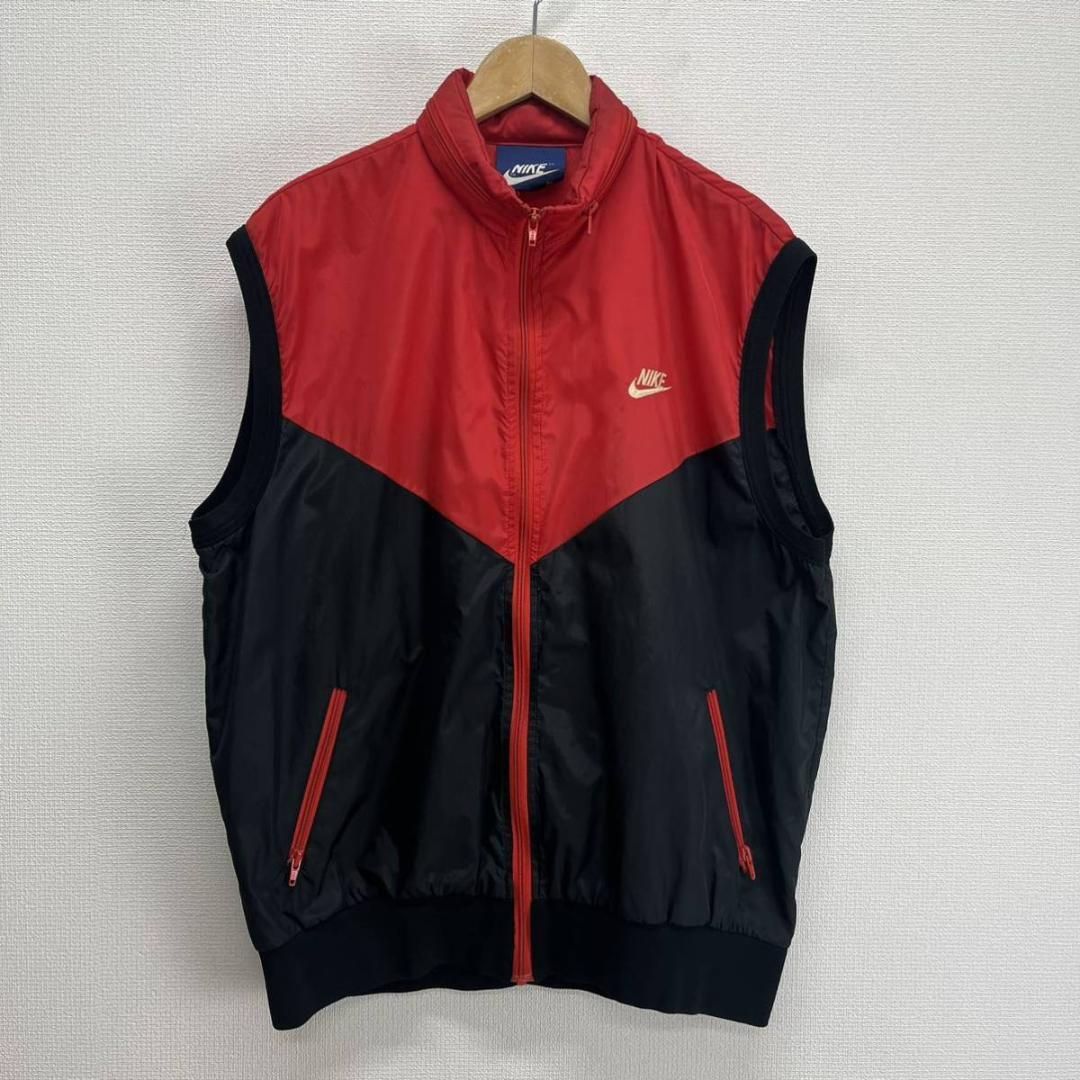 NIKE ナイキ 80s 紺タグ ナイロンベスト XL 10107135