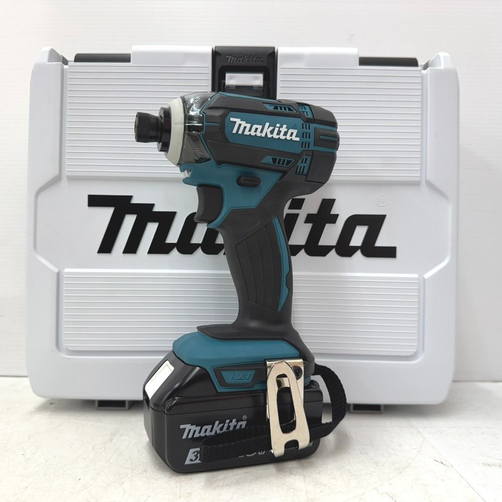 makita マキタ 18V 3.0Ah 充電式インパクトドライバ 青 ケース 充電器 バッテリ2個セット TD149DRFX