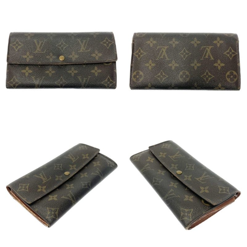 ルイ・ヴィトン　長財布　ジャンク 中古】【ジャンク】 LOUIS VUITTON ルイ・ヴィトン モノグラム