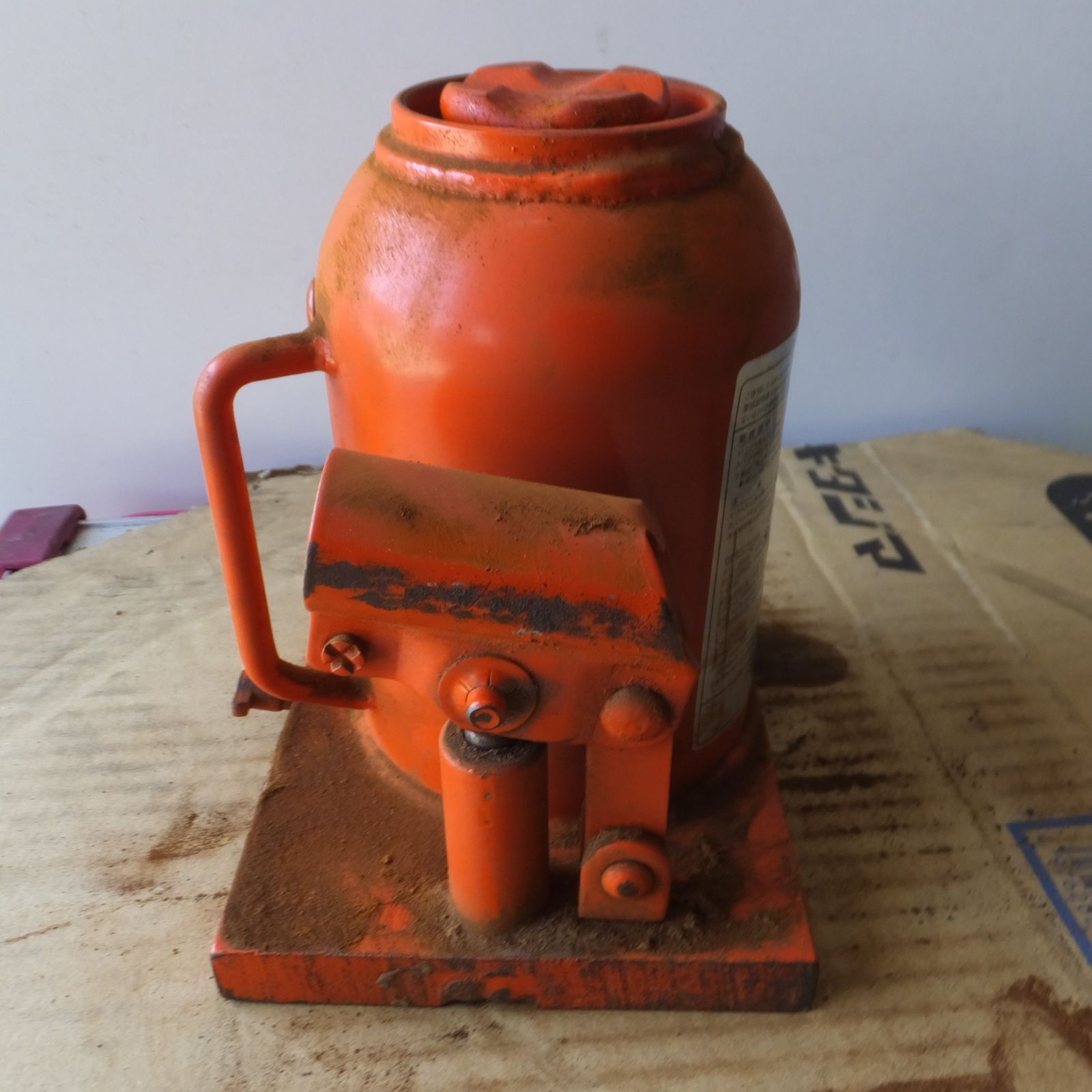 ◆マサダ 油圧ジャッキ HPD-10-2 工具 10TON 10ton 10トン 10000kg 油圧式 オイル だるま ダルマ 車載 自動車 点検 整備 3 ◆ FFCRYSTALESIA_COM