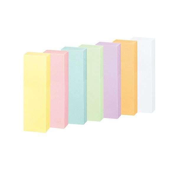 まとめ コクヨ 強粘着ふせん K2 50×15mm パステルカラー7色 K2メ-KP5015X25 1パック 25冊 ×5セット