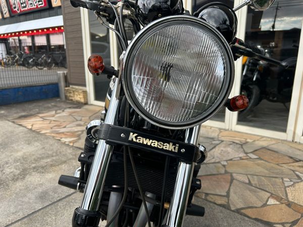 ゼファー1100 カワサキ純正 三又エンブレム 取付セット フォークカバー