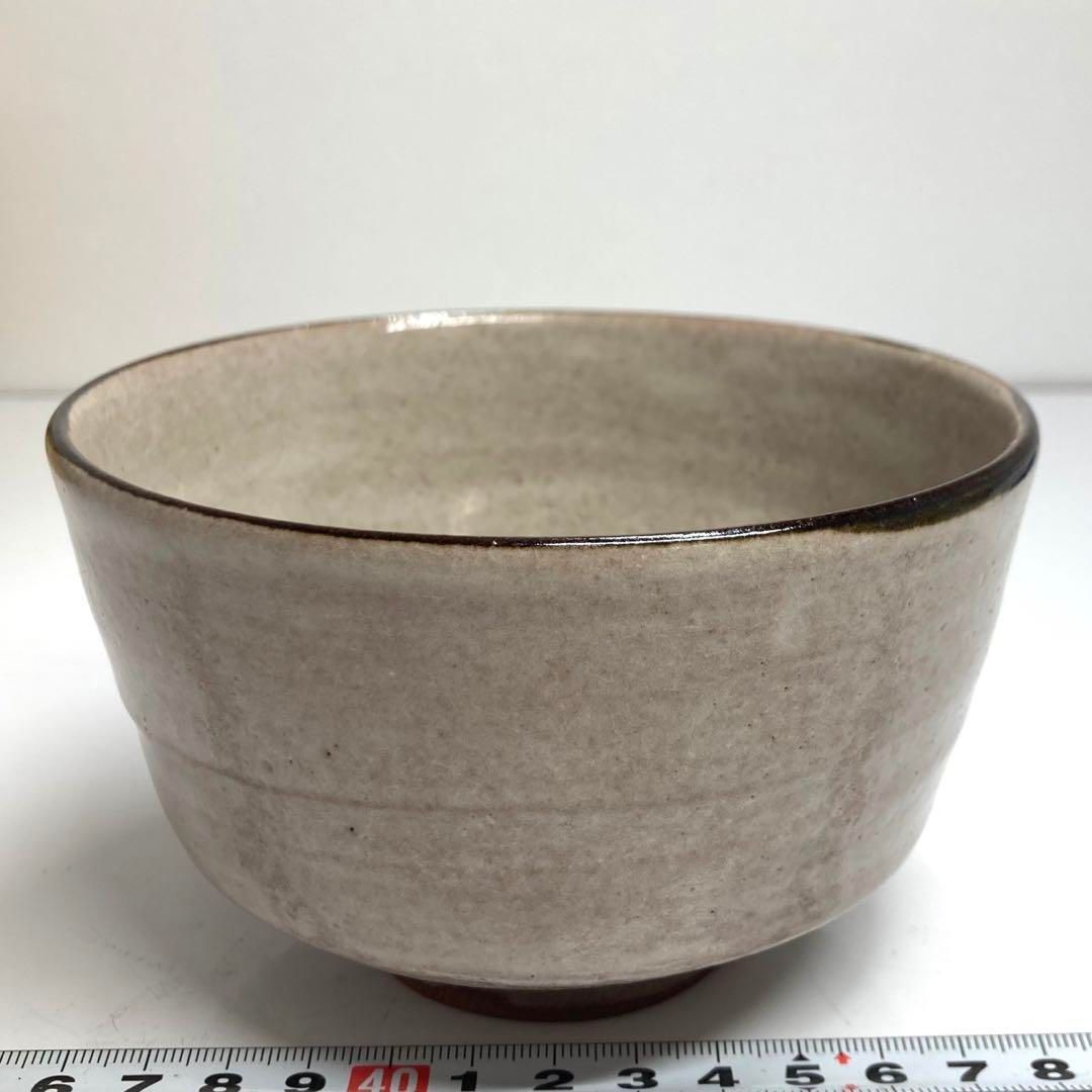 ☆茶3　鵬雲斎　書付　寒川司郎　紀州焼　風車茶碗　共箱トヒオ　東な6-0501① ☆茶3 鵬雲斎 書付 寒川司郎 紀州焼 風車茶碗 共箱トヒオ 東な6