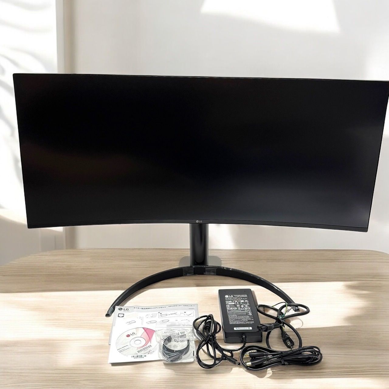 ☆22年製 良品 LG 湾曲モニター 34WP85C 34インチ ウルトラワイド LG