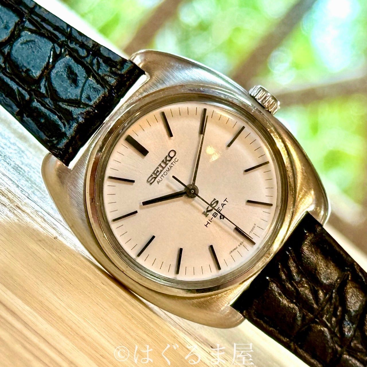 1973年4月製造 セイコー 38クォーツ Qz メンズウォッチ 動作確認済 