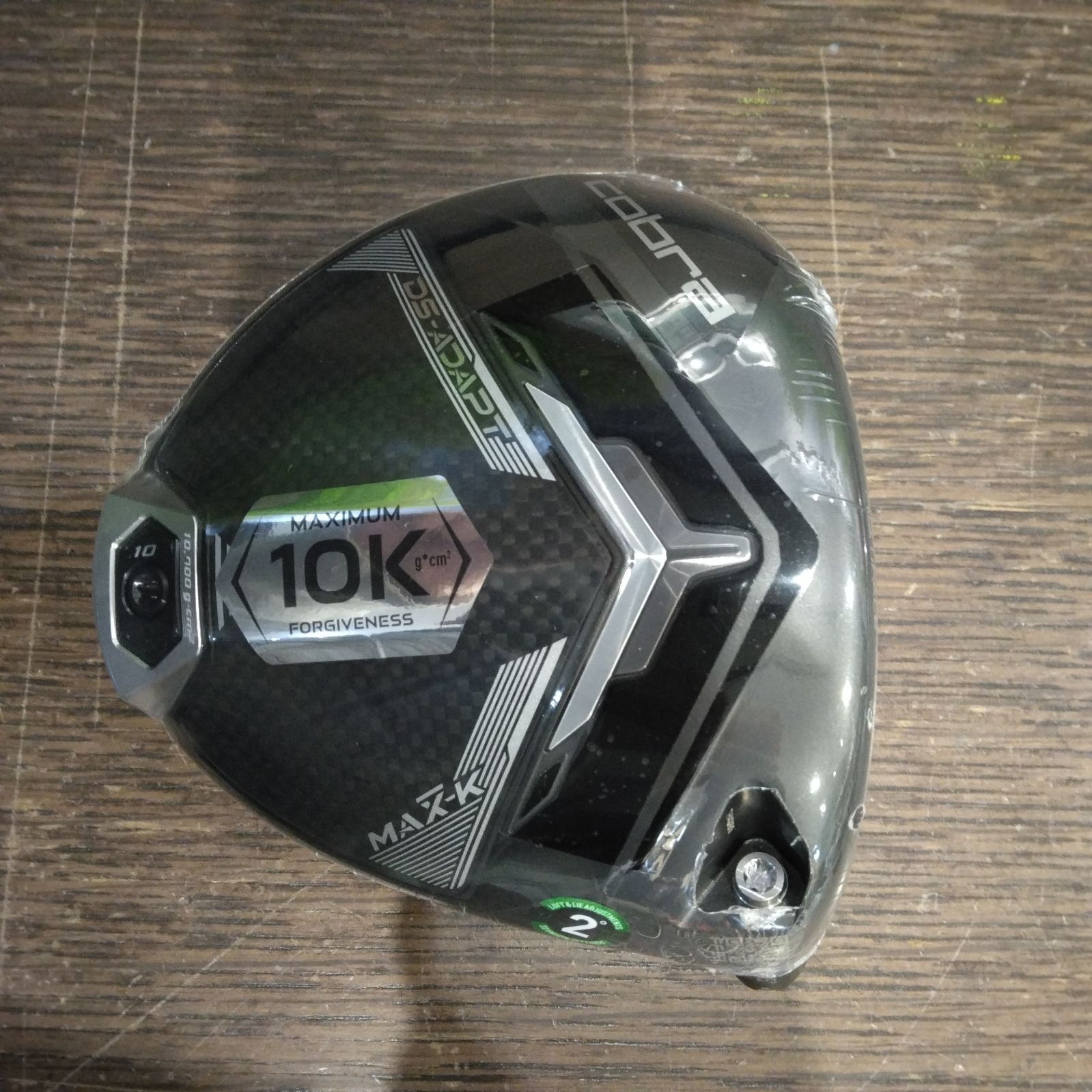 DR【ヘッド単品】スリーブ交換無料！コブラ 2025 DS-ADAPT MAX-K Driver ドライバー 10.5 USA直輸入品 （大崎店）