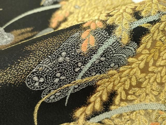 平和屋本店□極上 西陣 皇室 総理大臣献上作家 青木兄弟 六通柄袋帯