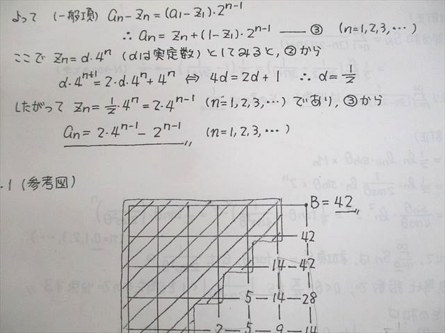 UZ12-104 河合塾 トップレベル・国公立大学理系コース 数学1〜4(理系)T