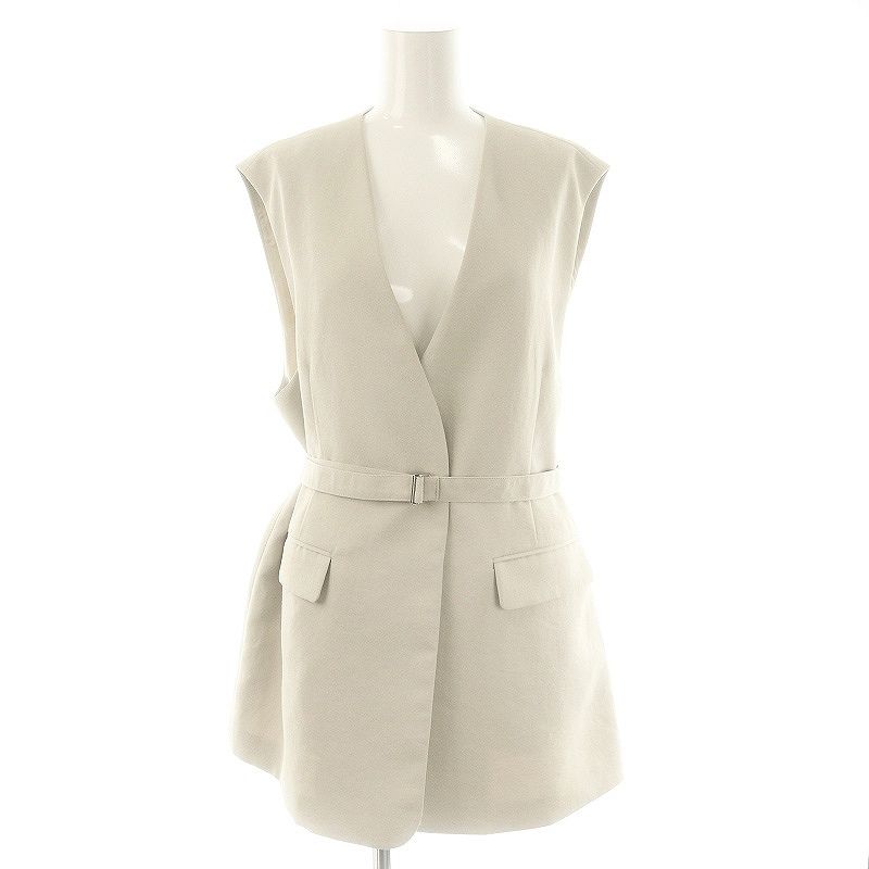 ミラオーウェン Mila Owen 24AW ベルトセットノーカラーベスト 1