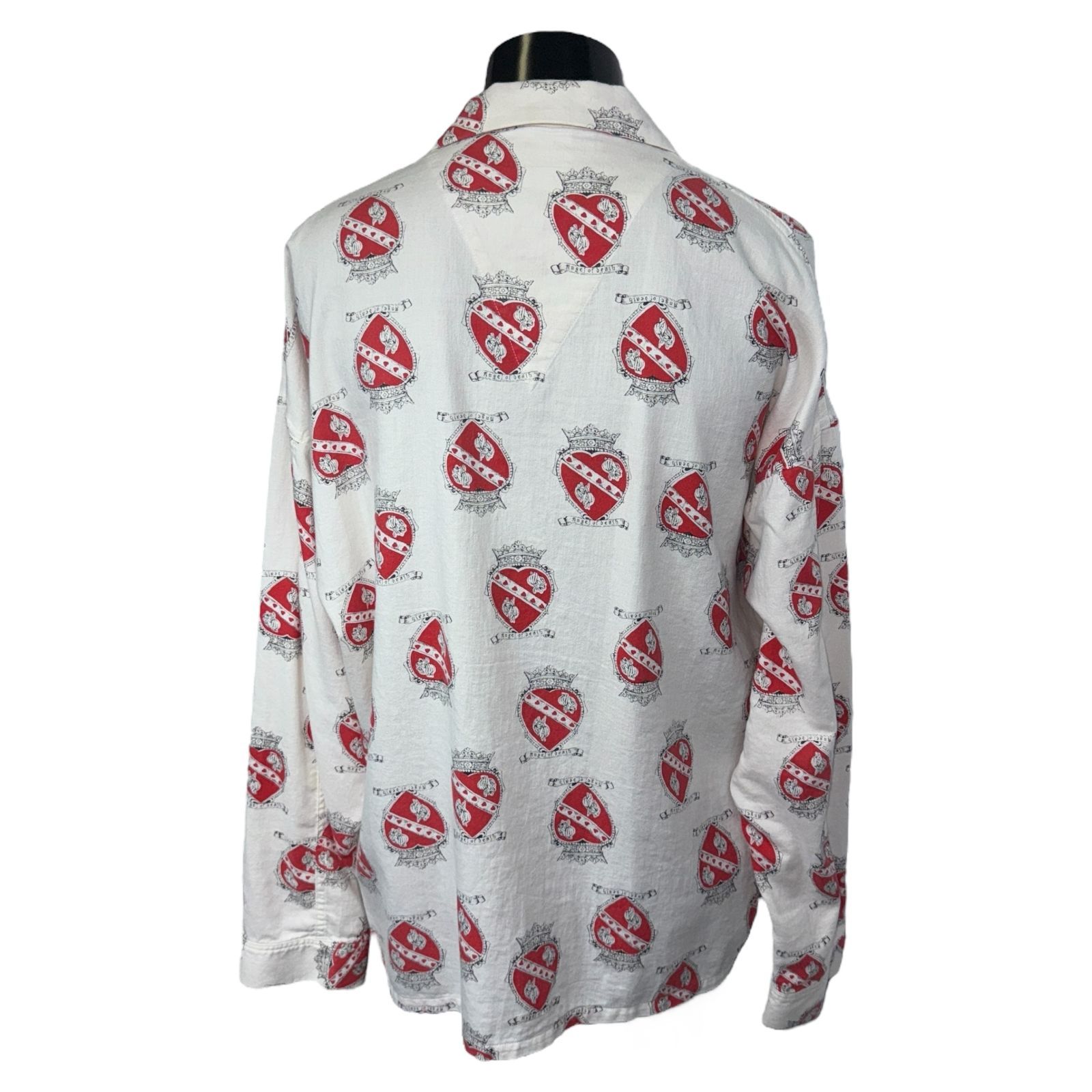 SAINT MICHAEL】 セントマイケル HEART PAJAMA SHIRT M - メルカリ