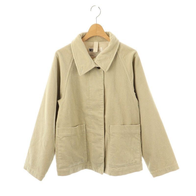 マーガレットハウエル MHL. HEAVY CORDUROY ジャケット コーデュロイ 2 ライトベージュ |DO OS