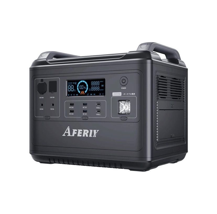 AFERIY 1201A ポータブル電源 なけれ 大容量 1248Wh 1200W