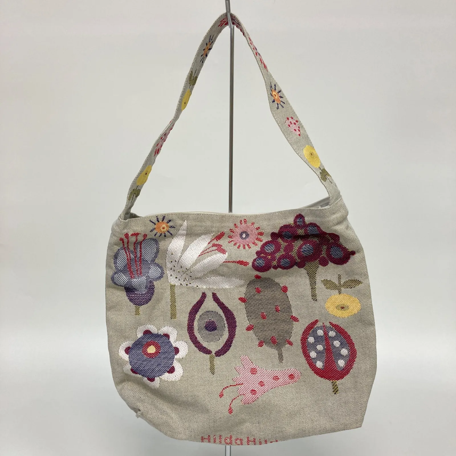 HILDAHILDA ヒルダヒルダ トレインクッションバッグ 受注商品】トレインクッションバッグポスト 黄青 | HILDAHILDA