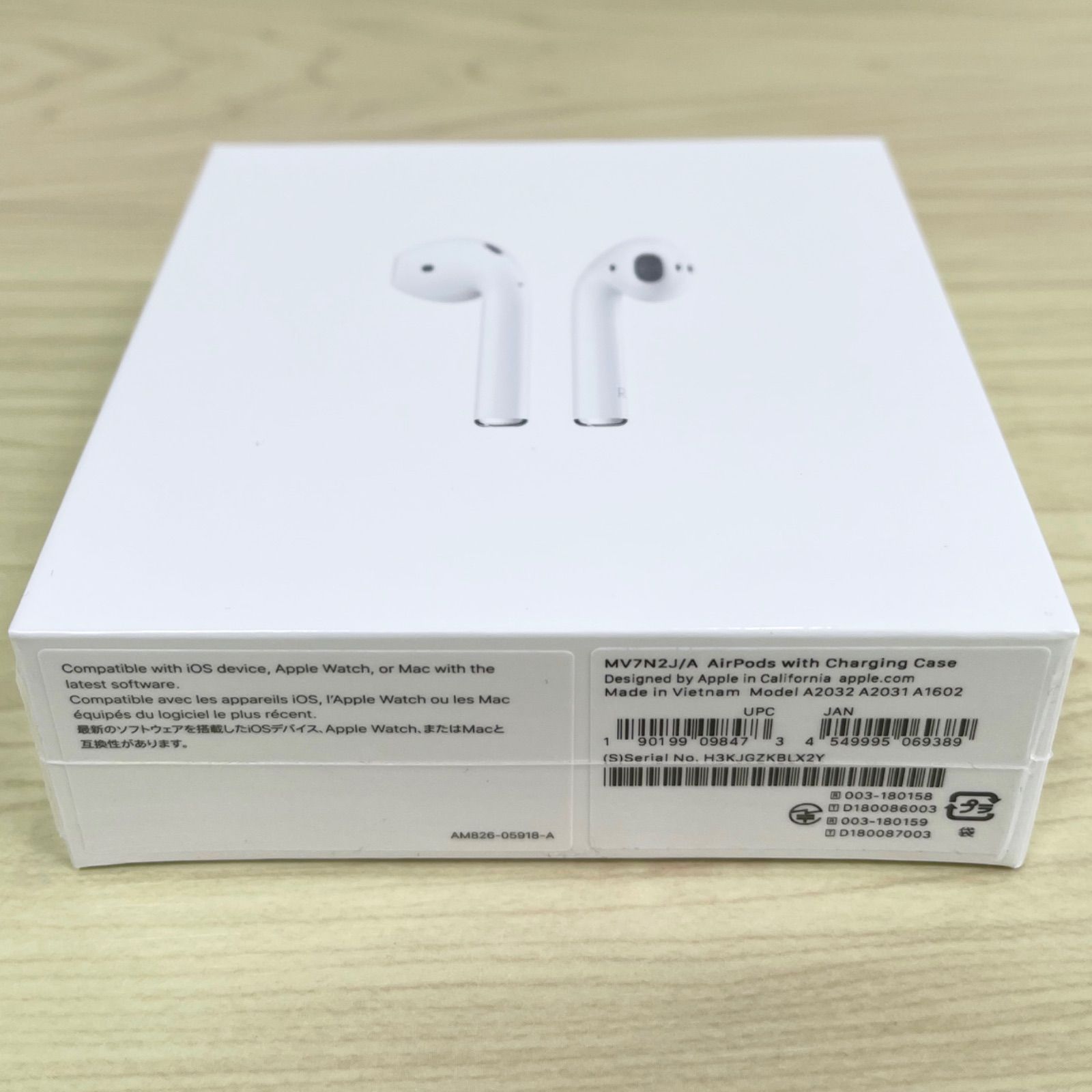 新品未開封】Apple AirPods 第2世代 正規品 本体 10450 - ❄︎スマホ