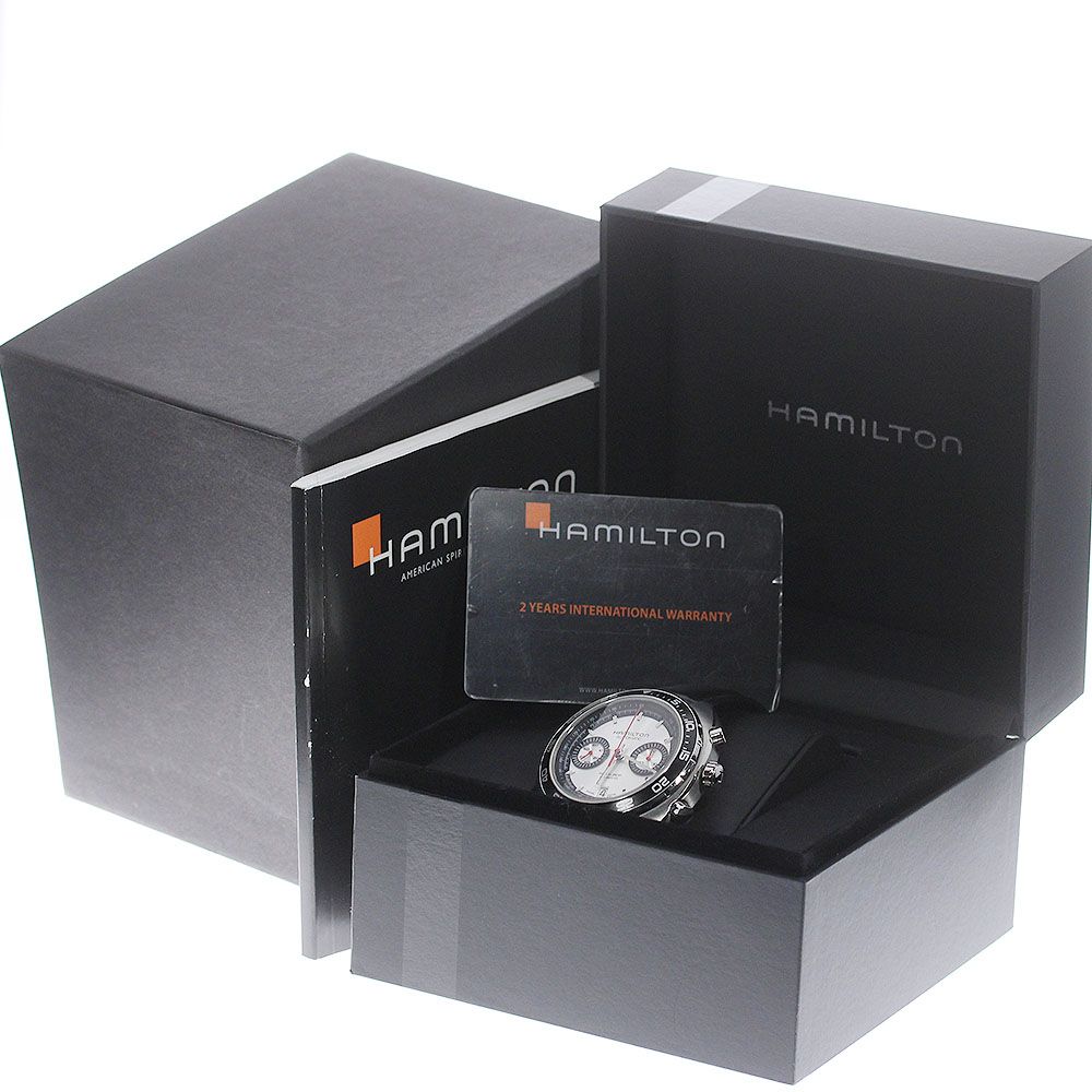 ハミルトン HAMILTON H357560 パンユーロ クロノグラフ 自動巻き