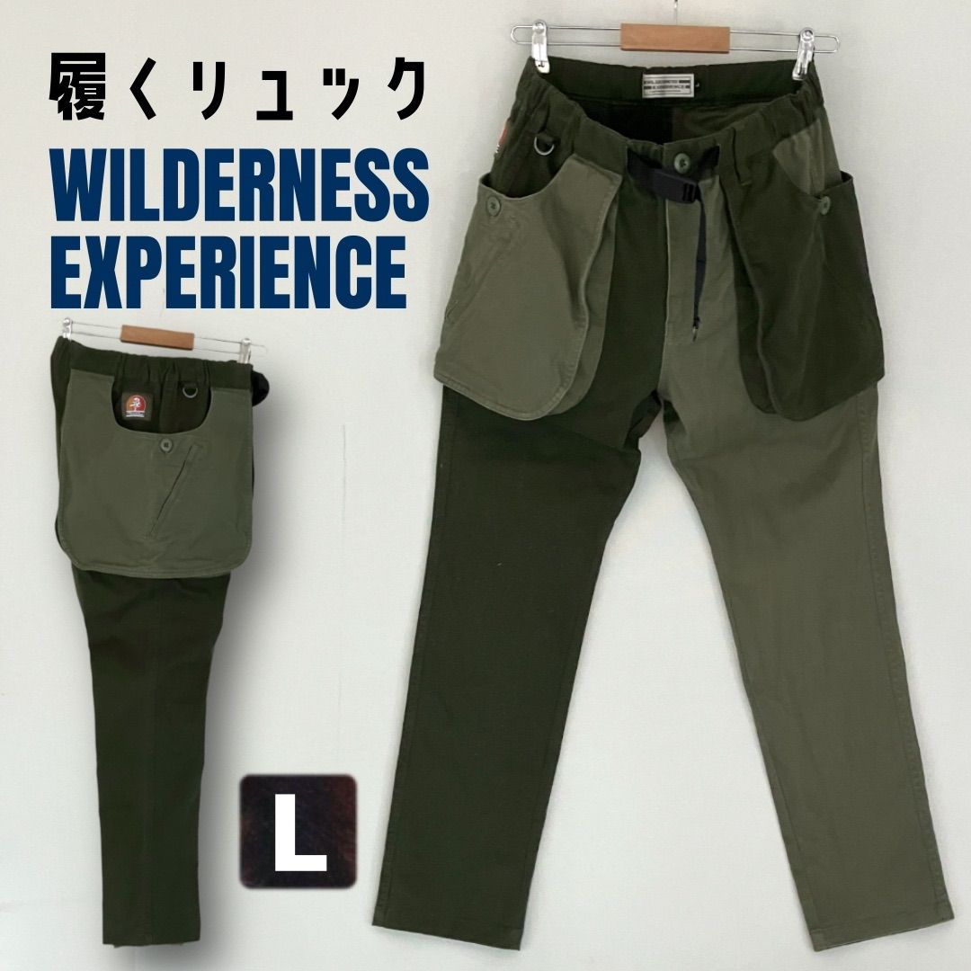 花柄丸襟ナースジャケット（紺×ネイビー）M