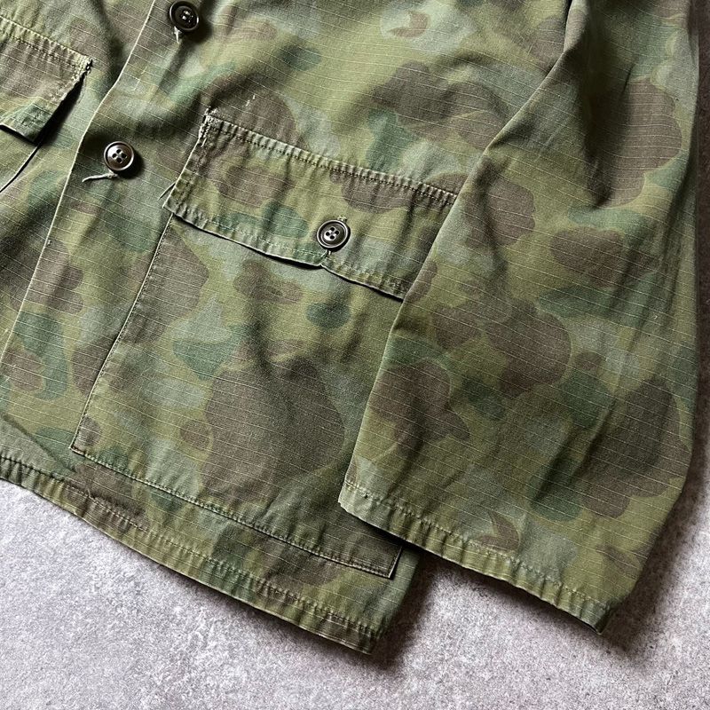 60s USA製 KAMO ダックハンター カモ 迷彩 コットン