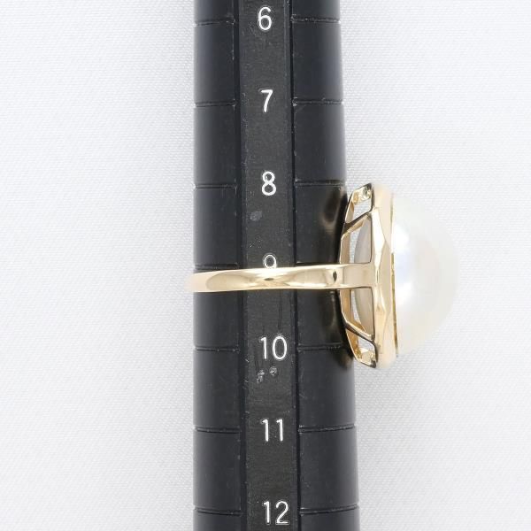 K14YG リング 指輪 9号 マベパール 総重量約6.4g - メルカリ