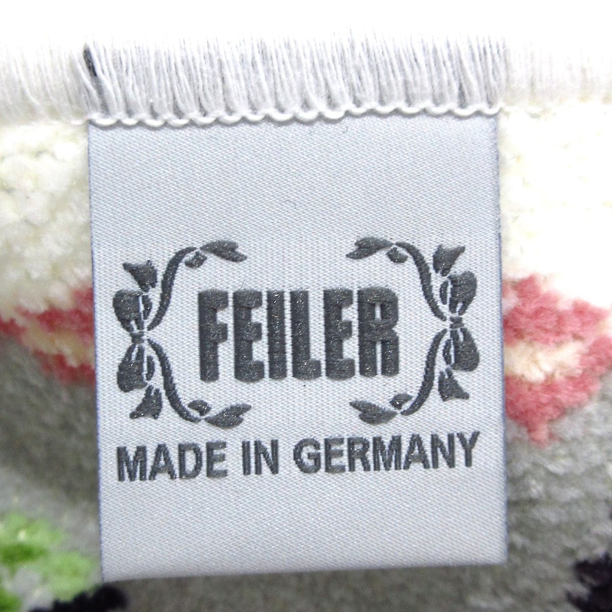 FEILER(フェイラー) 小物新品同様 - グレー×黒×マルチ ハンド