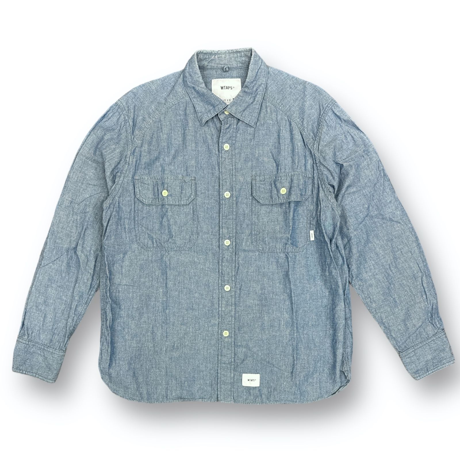 WTAPS 201BRDT-SHM04 CELL LS / SHIRT シャツ WTAPS◇20SS/CELL LS
