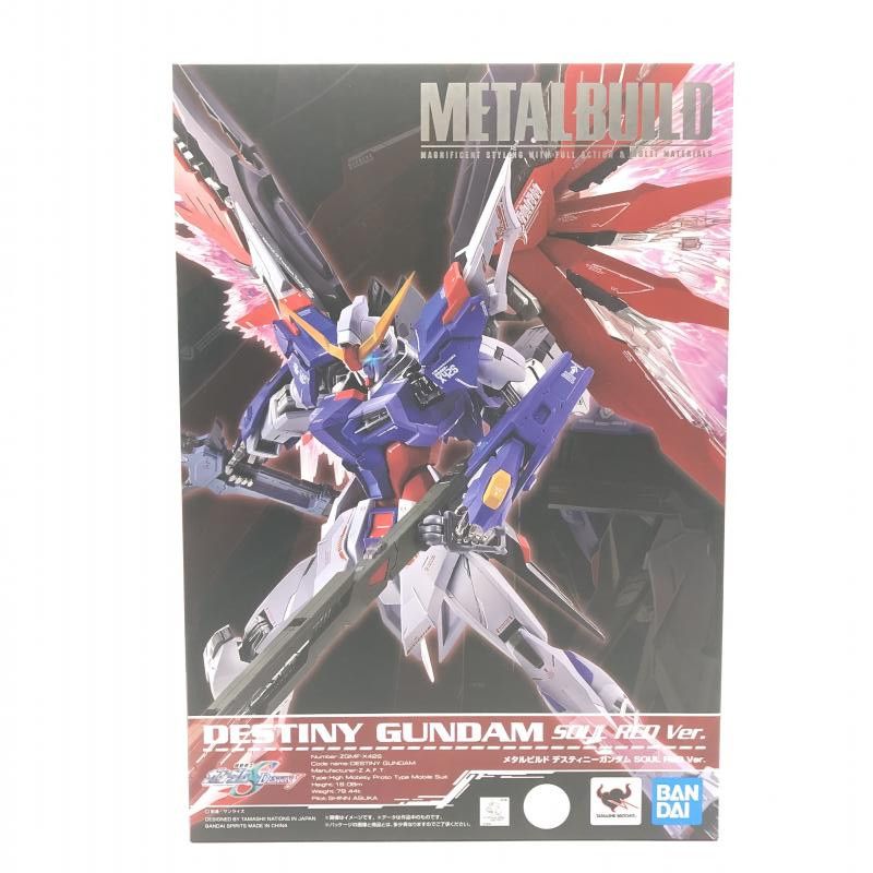 中古】未開)METAL BUILD デスティニーガンダム SOUL RED Ver.[18