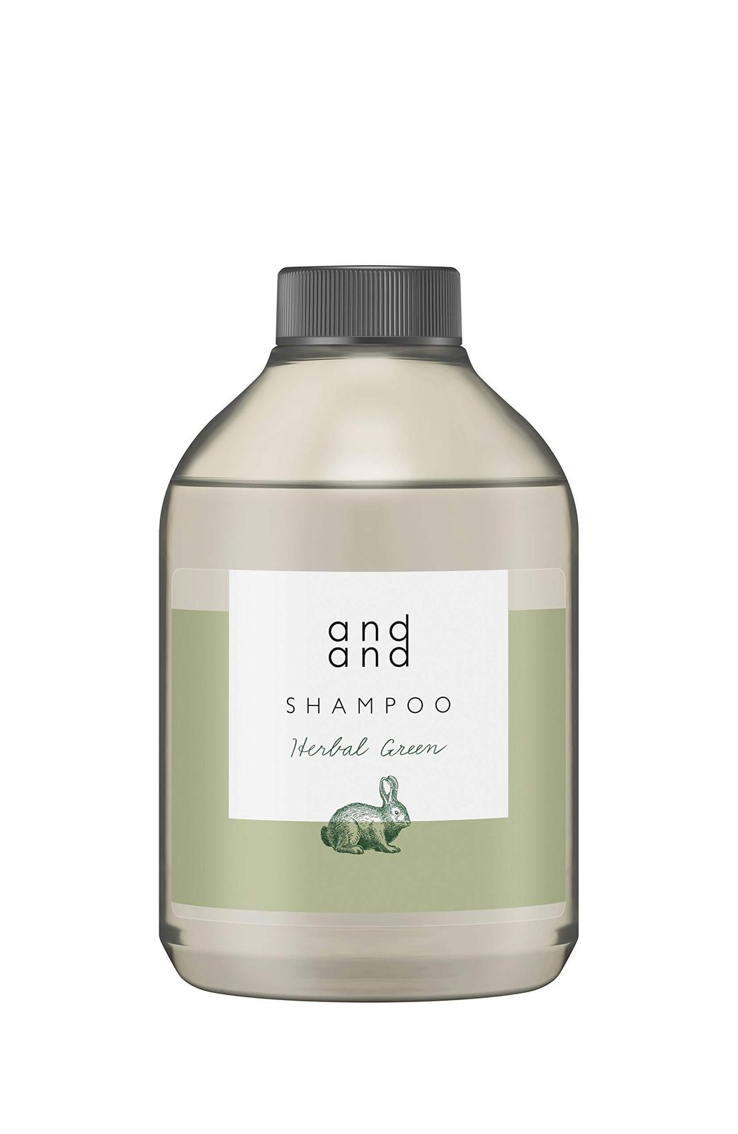 andand(アンドアンド) 静かに 【ハーバルグリーンの香り】 シャンプー つめかえ用 480ml [ ノンシリコン 処方 ] 単品 480ミリリットル (x 1) [単品]
