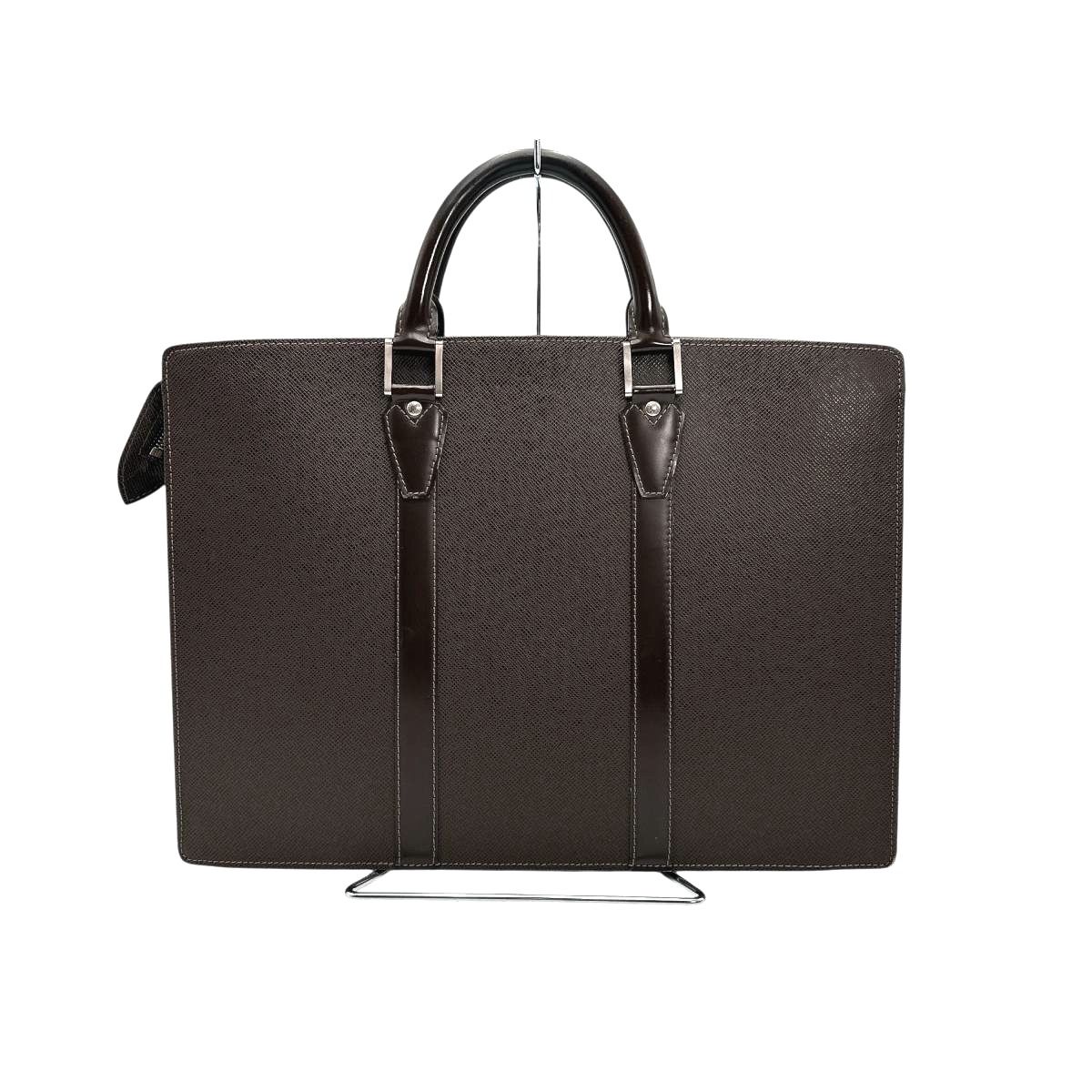 ルイヴィトン M30058 タイガ ビジネスバッグ ポルトドキュマン ロザン ビジネスバッグ LOUIS VUITTON ブラウン