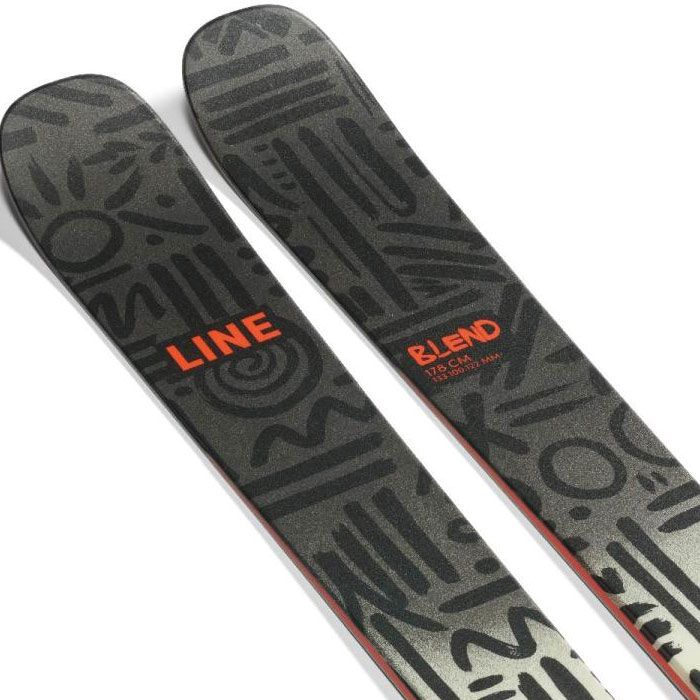 スキー板 23-24 LINE ライン BLEND 185cm A230300701 板のみ