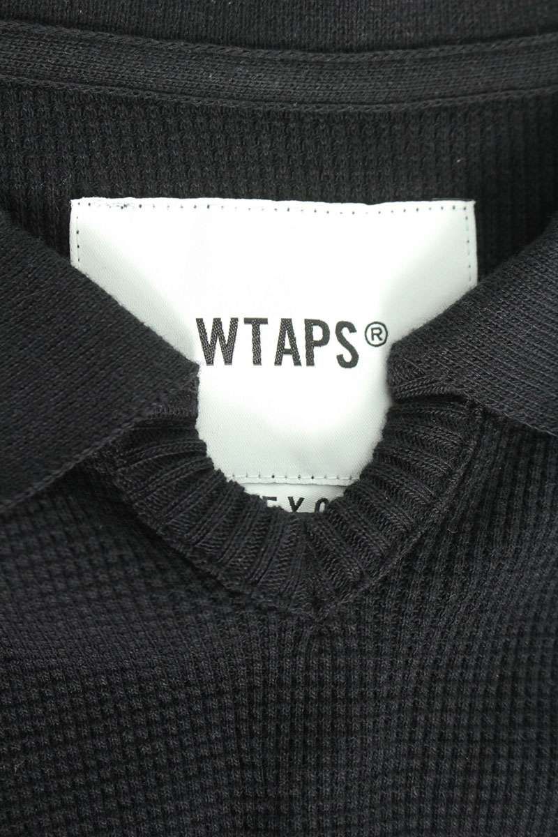 ダブルタップス 241ATDT-CSM40 コットン半袖ポロシャツ メンズ 2  