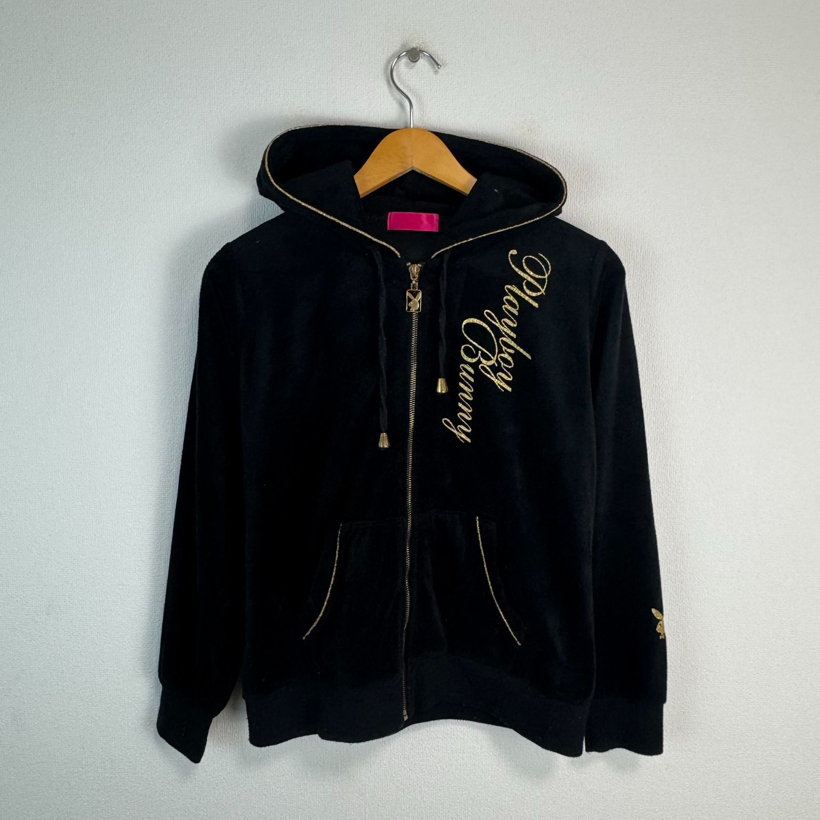 00s Playboy プレイボーイ セットアップ パーカー パンツ レディース L  