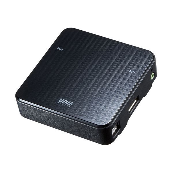 P４倍 7/11は楽天勝利でさらにPアップ】 サンワサプライ DisplayPort対応手元スイッチ付きパソコン自動切替器(2:1) SW-KVM2WDPU