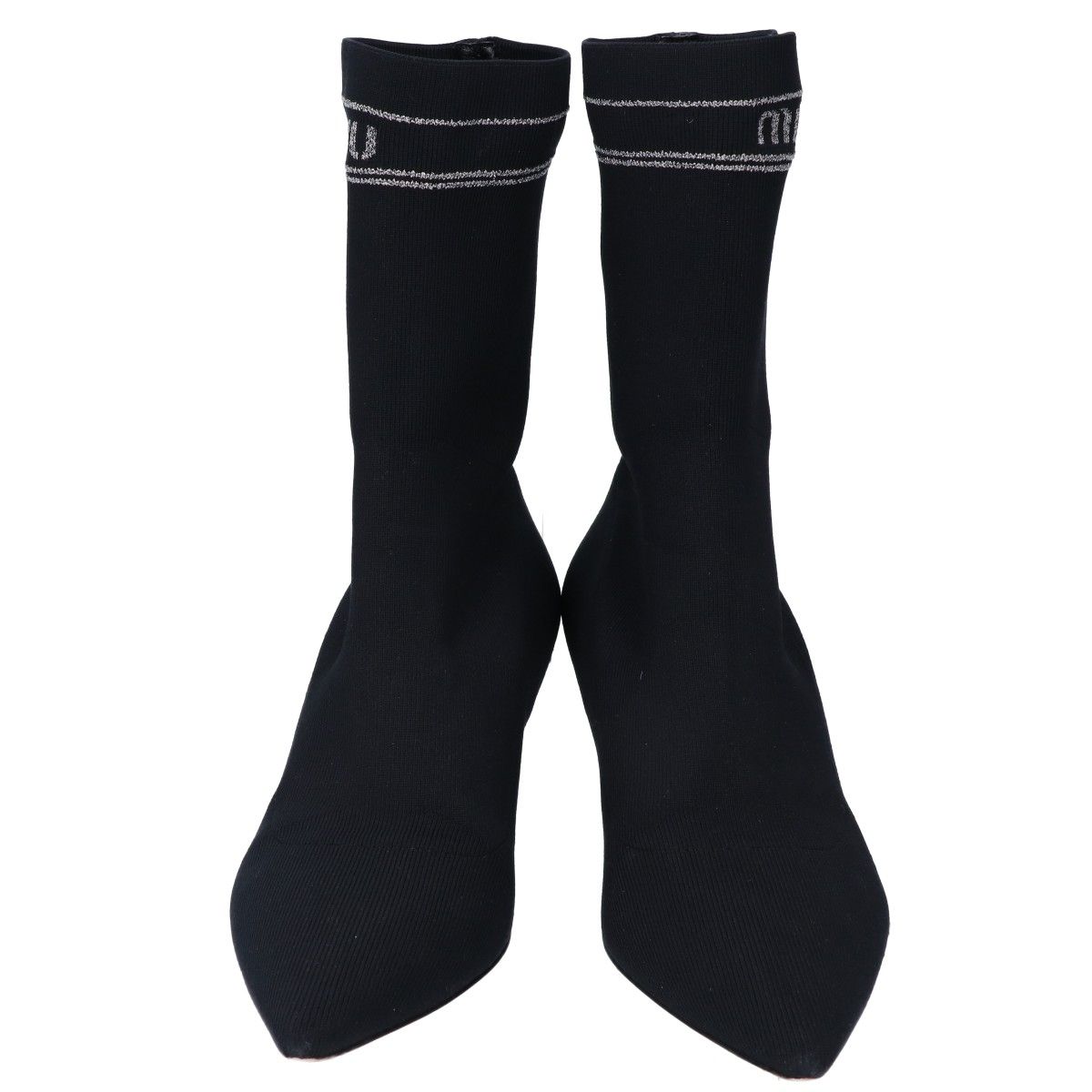 ミュウミュウ　ソックスブーツ 38 ミュウミュウソックスブーツ 38