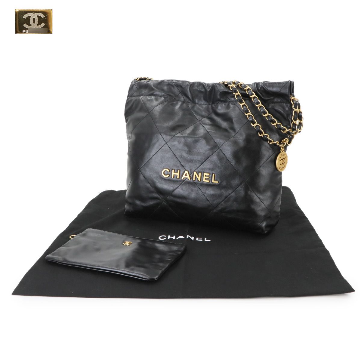 未使用 展示品 シャネル CHANEL 22 スモール チェーン